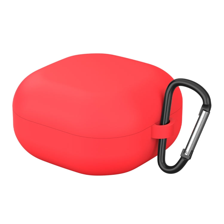 For Samsung Galaxy Buds Live Solid Color Anti-fall Earphone Protective Case with Hook