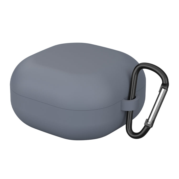 For Samsung Galaxy Buds Live Solid Color Anti-fall Earphone Protective Case with Hook