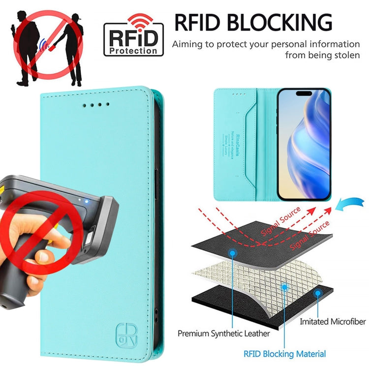 RC01 Dual-Folded Magnetic Suction RFID Leather Phone Case, For iPhone X / XS, For iPhone XR, For iPhone XS Max