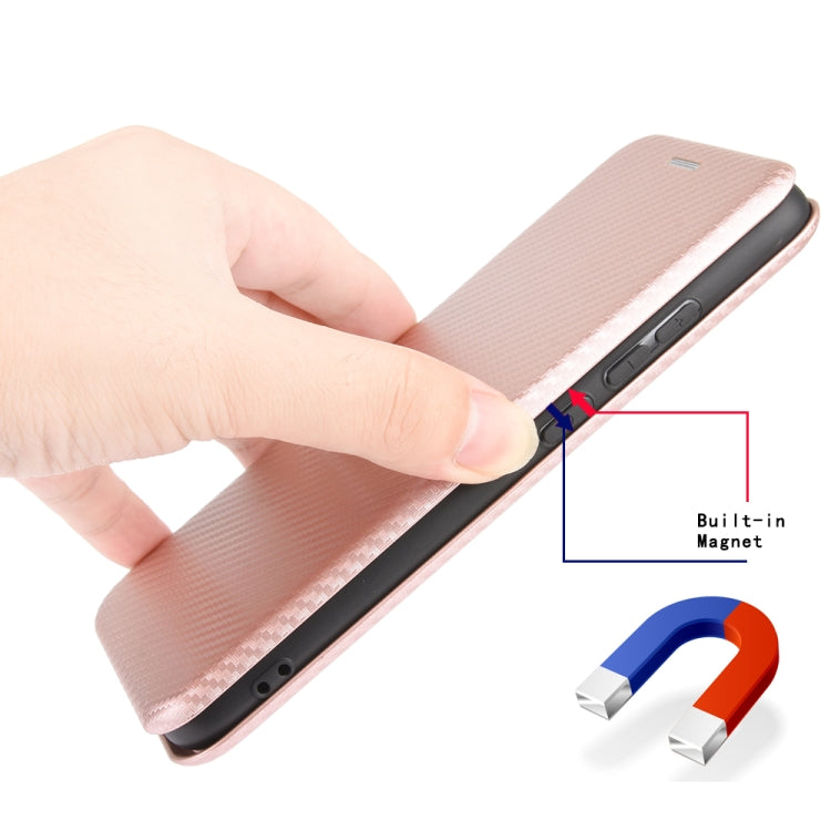 Carbon Fiber Texture Magnetic Horizontal Flip TPU + PC + PU Leather Case with Card Slot, For iPhone 7 / 8 / SE 2020 / SE 2022, For iPhone 7 Plus / 8 Plus, For iPhone XR, For iPhone XS Max