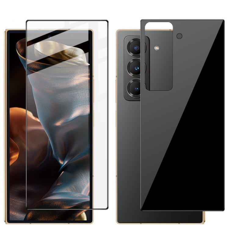 For Samsung Galaxy Z Fold Special imak Front Screen + Back Cover Tempered Glass Film