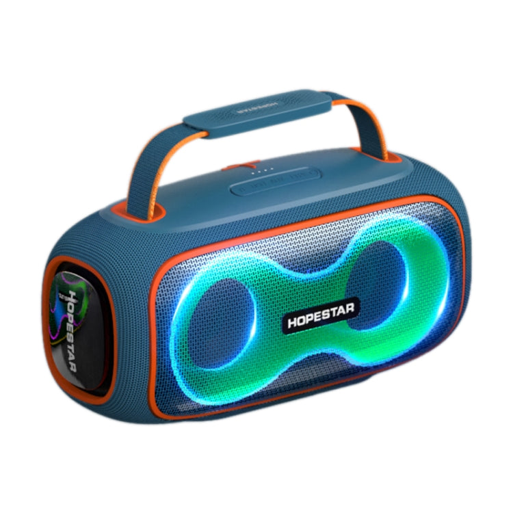 HOPESTAR Party Box 150 40W Outdoor Portable IPX5 Waterproof Bluetooth Speaker(Navy Blue)