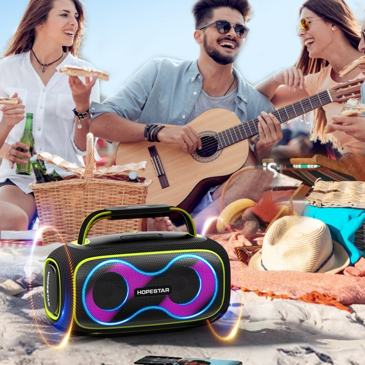 HOPESTAR Party Box 150 40W Outdoor Portable IPX5 Waterproof Bluetooth Speaker(Navy Blue)