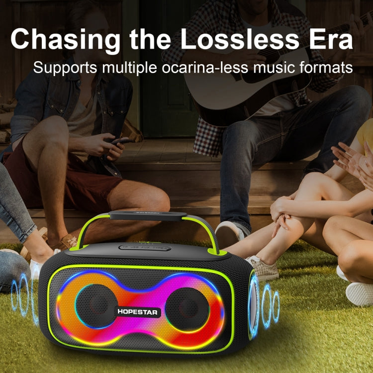 HOPESTAR Party Box 150 40W Outdoor Portable IPX5 Waterproof Bluetooth Speaker(Navy Blue)
