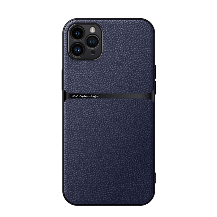Litchi Leather Magnetic Full Coverage Shockproof Phone Case, For iPhone 12, For iPhone 12 Pro Max, For iPhone 12 Pro, For iPhone 11 Pro Max