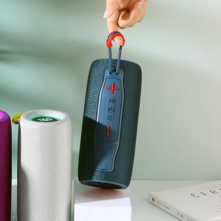 T&G TG682 Mini Portable Outdoor Waterproof TWS Wireless Bluetooth Speaker(Blue)