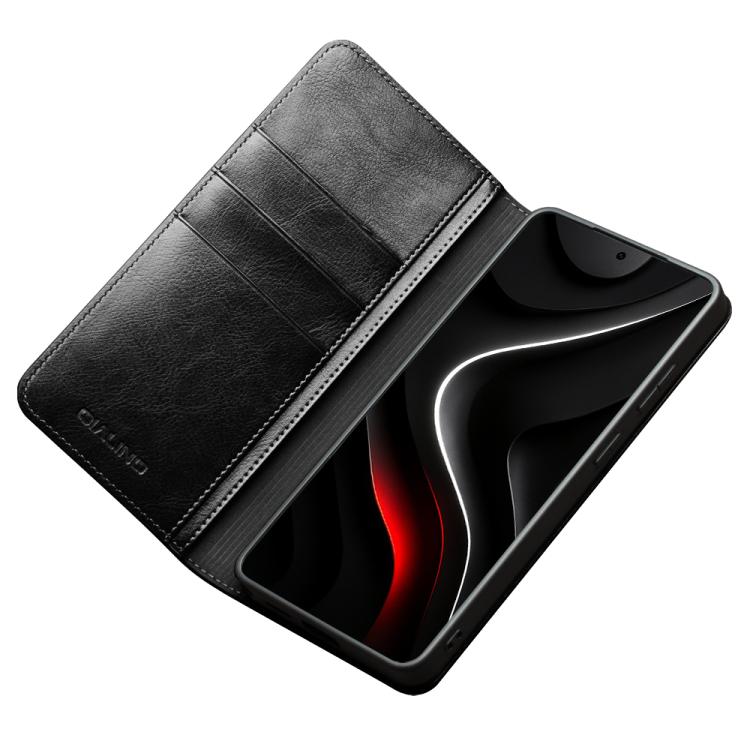 QIALINO Genuine Leather Phone Case, For Samsung Galaxy S26+ 5G, For Samsung Galaxy S26 Ultra 5G, For Samsung Galaxy S26 5G, For Samsung Galaxy S25 5G, For Samsung Galaxy S25+ 5G, For Samsung Galaxy S25 Ultra 5G