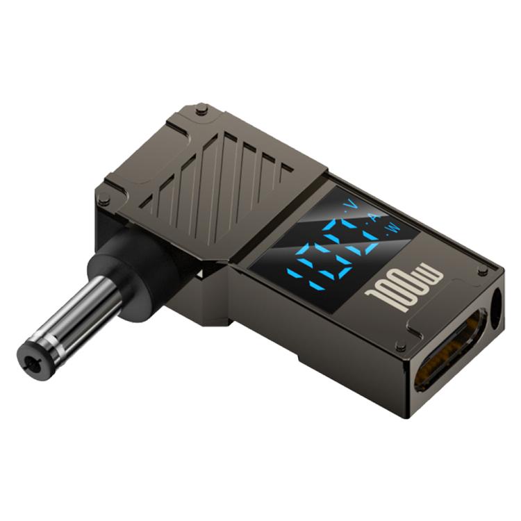 100W Computer Charging Digital Display Adapter, Type-C to DC4.0x1.7mm, Type-C to DC4.0x1.35mm, Type-C to DC4.0x1.7mm Center Groove, Type-C to DC3.0 x 1.1mm, Type-C to DC5.5x2.1mm, Type-C to DC6.0x0.6mm, Type-C to DC5.5x2.5mm, Type-C to DC5.5x1.7mm     ...