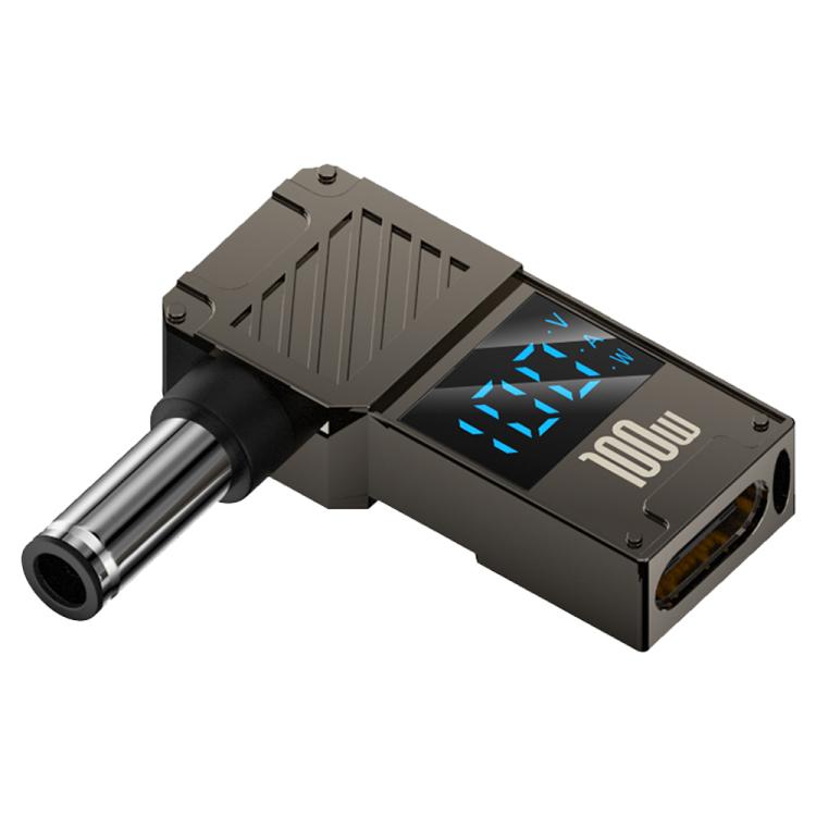100W Computer Charging Digital Display Adapter, Type-C to DC4.0x1.7mm, Type-C to DC4.0x1.35mm, Type-C to DC4.0x1.7mm Center Groove, Type-C to DC3.0 x 1.1mm, Type-C to DC5.5x2.1mm, Type-C to DC6.0x0.6mm, Type-C to DC5.5x2.5mm, Type-C to DC5.5x1.7mm     ...