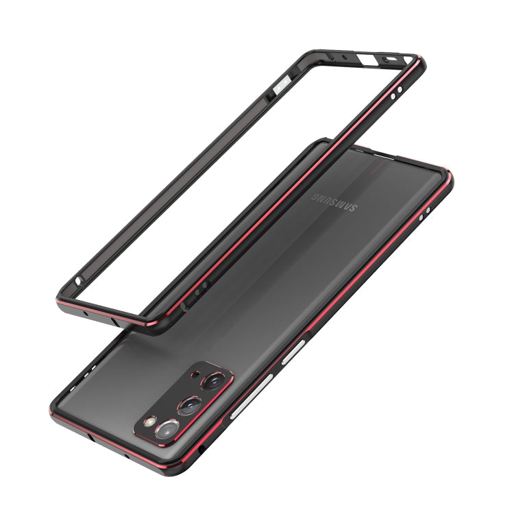 Aluminum Alloy Shockproof Protective Bumper Frame, For Samsung Galaxy Note20 Ultra