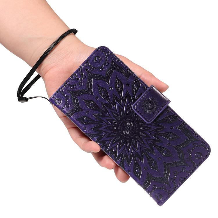 Embossed Sunflower Pattern Flip Leather Phone Case, For vivo V60 5G, For vivo Y29S 5G / Y04, For vivo V50 5G Global