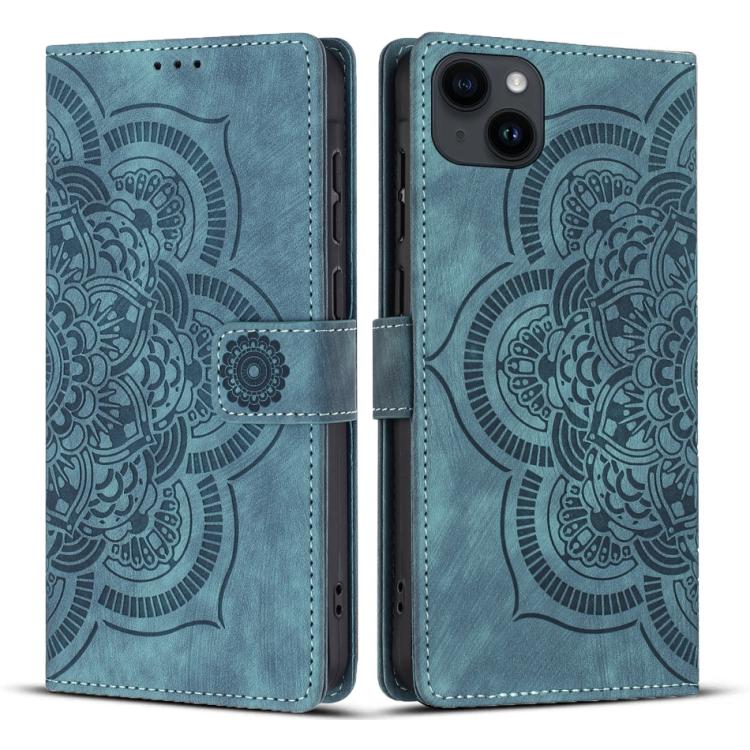 Mandala Embossed Retro Frosted Leather Phone Case, For iPhone 12 mini / 13 mini, For iPhone 12 / 12 Pro, For iPhone 12 Pro Max, For iPhone 11 Pro Max