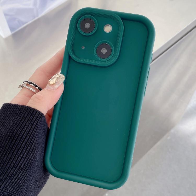 Shockproof Frame Frosted Precise Hole TPU Phone Case, For iPhone 15, For iPhone 14 Plus, For iPhone 14