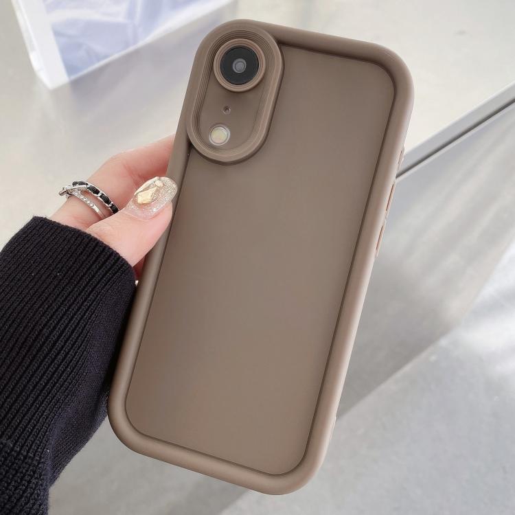 Shockproof Frame Frosted Precise Hole TPU Phone Case, For iPhone X / XS, For iPhone XR, For iPhone XS Max