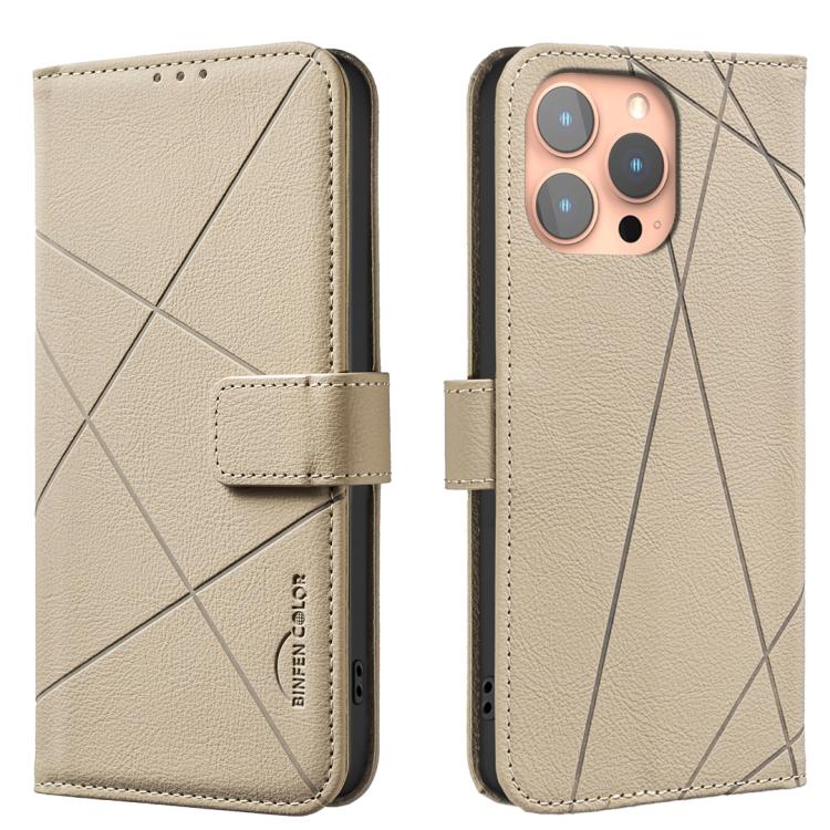 Geometric Pattern RFID Leather Phone Case, For iPhone 6 / 7 / 8 / SE, For iPhone 13 Pro Max, For iPhone 13 Pro, For iPhone 12 / 12 Pro