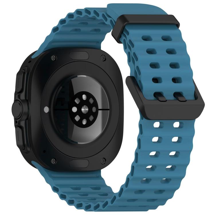 xDfind Ocean Hole Dual Buckle Silicone Watch Band, For Galaxy Watch Ultra2 2026 / 2025 / 1 2024