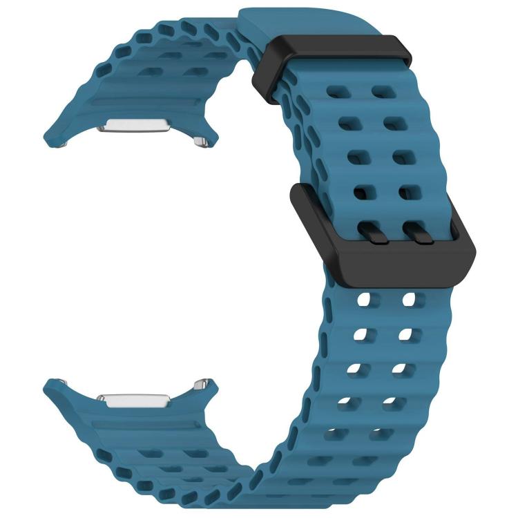 xDfind Ocean Hole Dual Buckle Silicone Watch Band, For Galaxy Watch Ultra2 2026 / 2025 / 1 2024