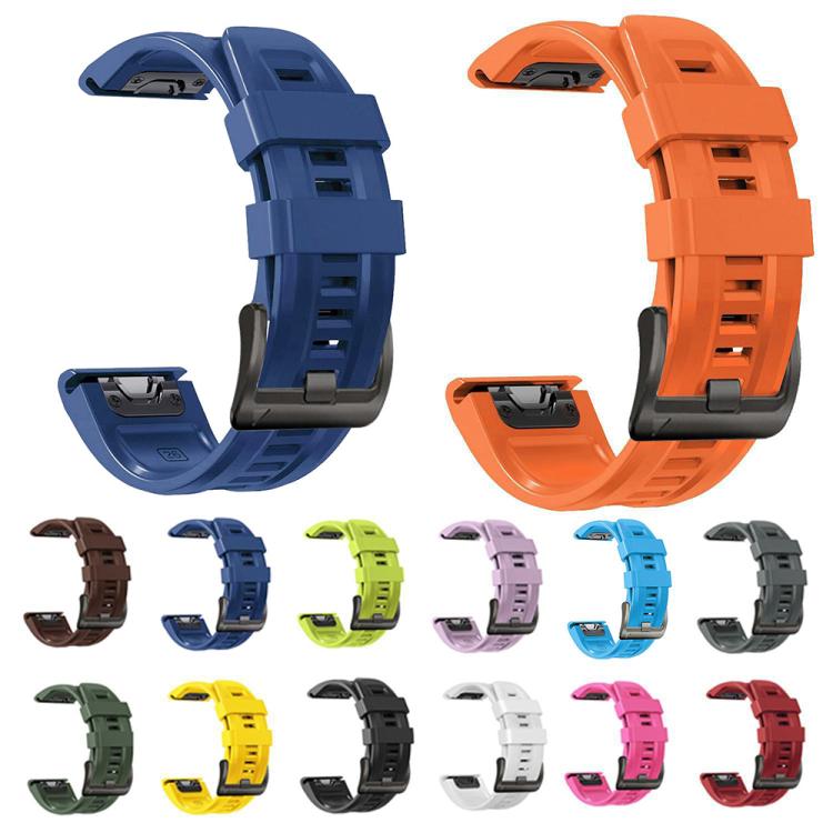 xDfind Silicone Sport Pure Color Watch Band, For Gamin 26mm
