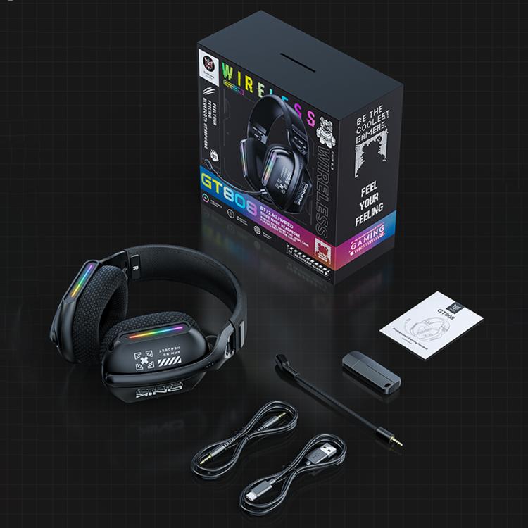 ONIKUMA GT808 Tri-mode Bluetooth 2.4G Wired E-sports Game Headset, GT808