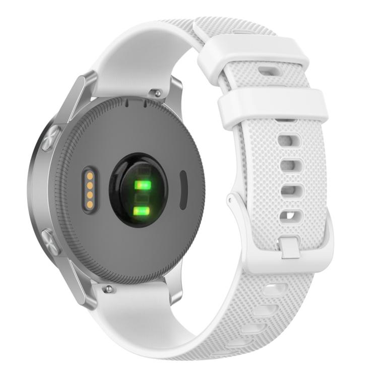 xDfind Small Plaid Solid Color Silicone Watch Band, 22mm For Forerunner 570 47mm/935/945/955