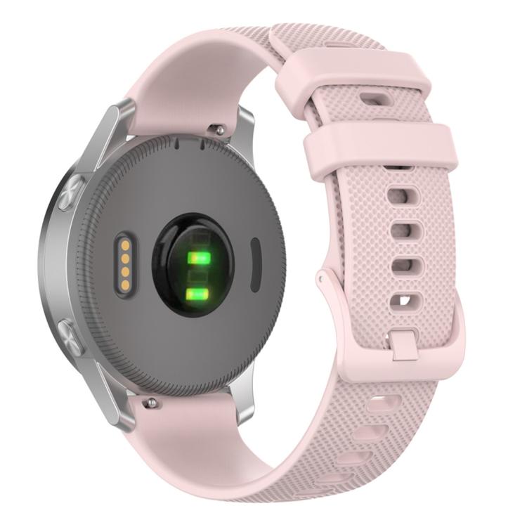xDfind Small Plaid Solid Color Silicone Watch Band, 22mm For Forerunner 570 47mm/935/945/955