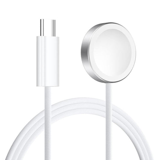 For Apple Watch Series xDfind Aluminum Alloy Shell Magnetic Wireless Watch Charger, Type-C, USB-A