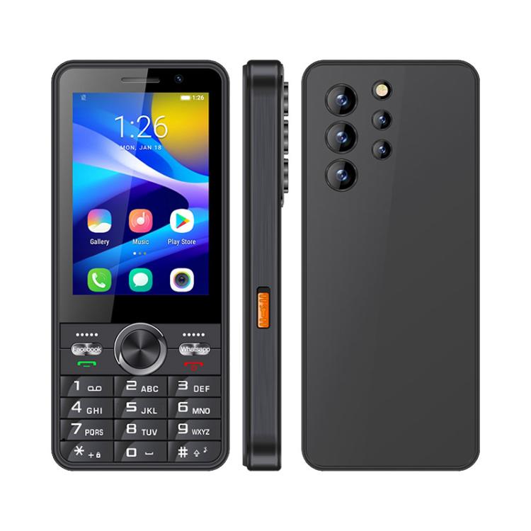 UNIWA XS24 Keypad Phone, 2GB+16GB, 3.5 inch Android 8.1 Mediatek MT6737M Quad Core, Flashlights, Network: 4G, Support Google Store, No Power Plug