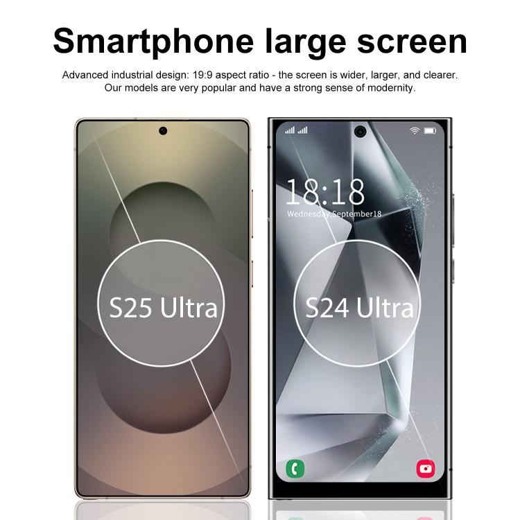 S25 Ultra / S11, 4GB+64GB, 6.75 inch Android 12 MTK6762 Octa Core, Network: 4G, Dual SIM, UK Plug, AU Plug