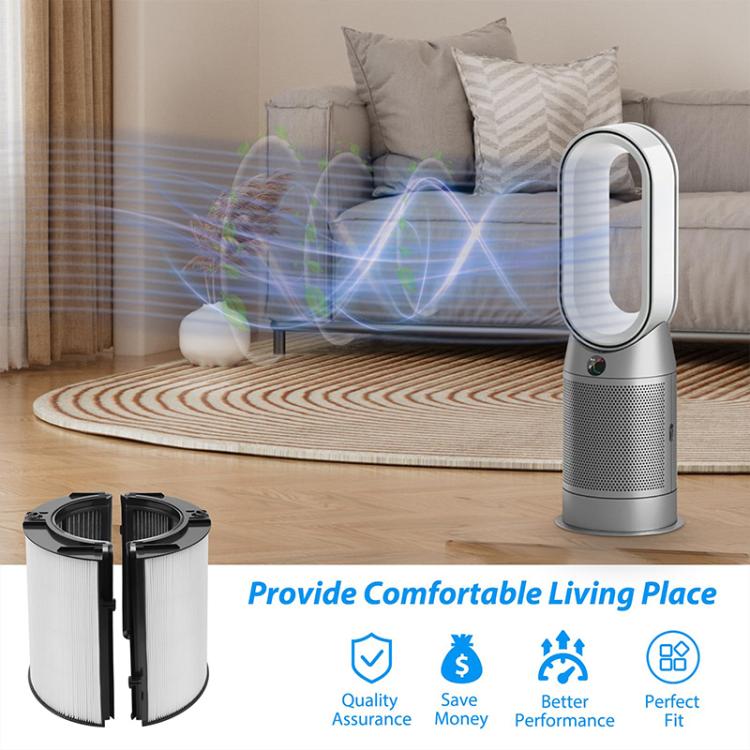 Combined Filter For Dyson TP06 / TP09 / HP07 / HP09 / TP10 / HP10 Air Purifier