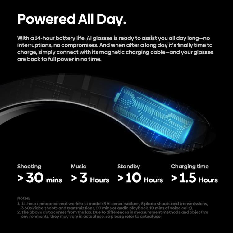 Zeblaze Eyewear AI Smart Glasses with 5MP Camera & Open-Ear Audio