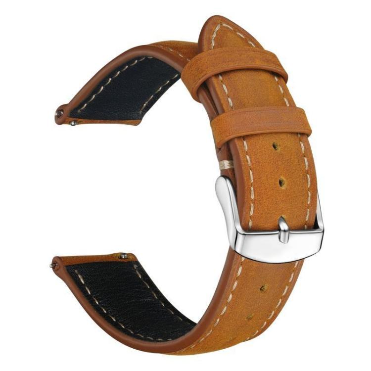 xDfind Retro Crazy Horse Texture Leather Watch Band, 24mm for Suunto 9 / 9 Baro / D5 / Core / 7, 14mm, 18mm
