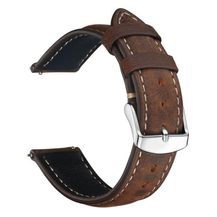 xDfind Retro Crazy Horse Texture Leather Watch Band, 24mm for Suunto 9 / 9 Baro / D5 / Core / 7, 14mm, 18mm