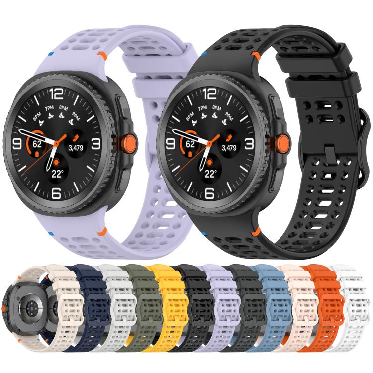 xDfind Ladder Buckle Silicone Watch Band, For Galaxy Watch9 / 8 / 8 Classic