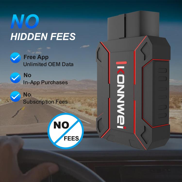 KONNWEI MAXOBD Full Car System Scanner OBD2 Diagnostic Tool Code Read