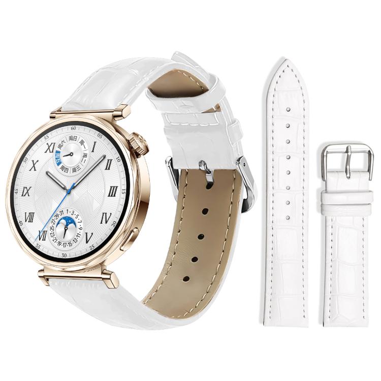 xDfind Bamboo Texture Pin Buckle Leather Watch Band, 22mm For Huawei Watch GT5/GT5 Pro/4/4 Pro, 18mm For Huawei GT5/GT4 41mm / OPPO Watch X2 Mini, 20mm For Huawei Watch GT 4 / GT 3 / GT 2