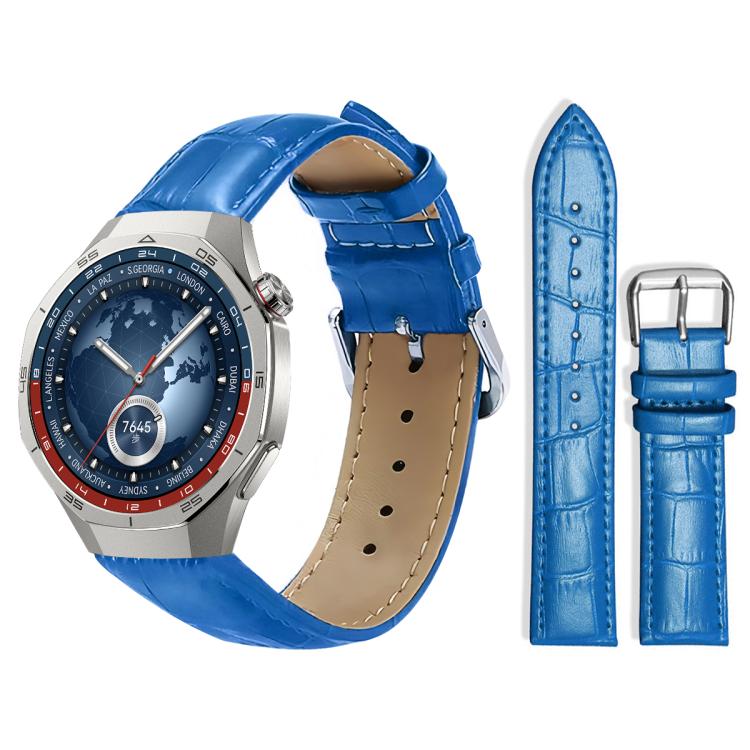 xDfind Bamboo Texture Pin Buckle Leather Watch Band, 22mm For Huawei Watch GT5/GT5 Pro/4/4 Pro, 18mm For Huawei GT5/GT4 41mm / OPPO Watch X2 Mini, 20mm For Huawei Watch GT 4 / GT 3 / GT 2