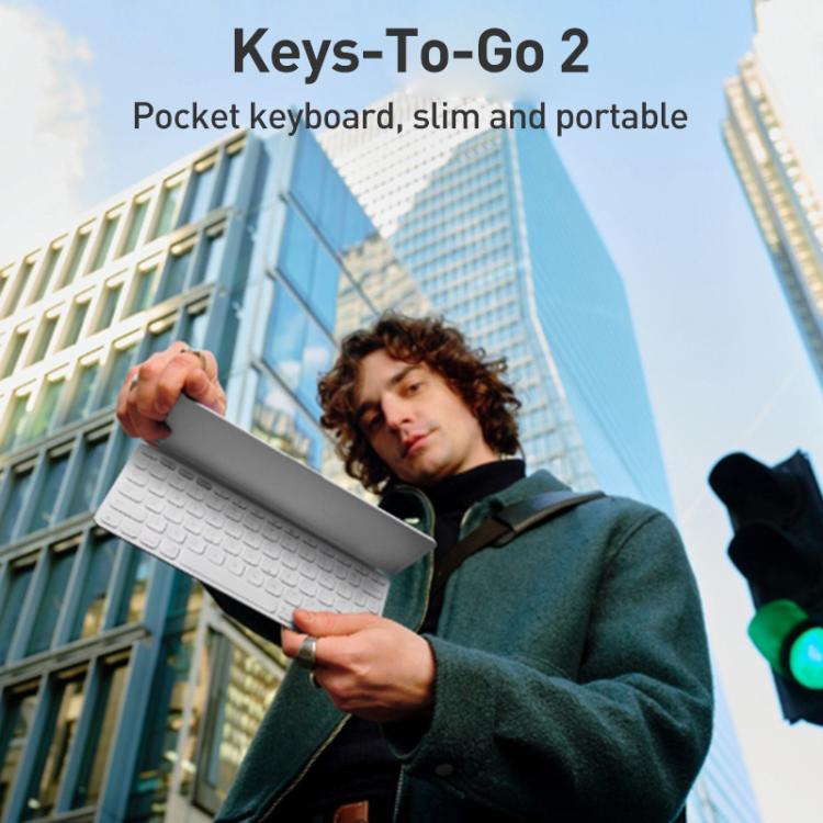 Logitech Keys To Go2 Tablet Wireless Bluetooth Keyboard with Protective Cover