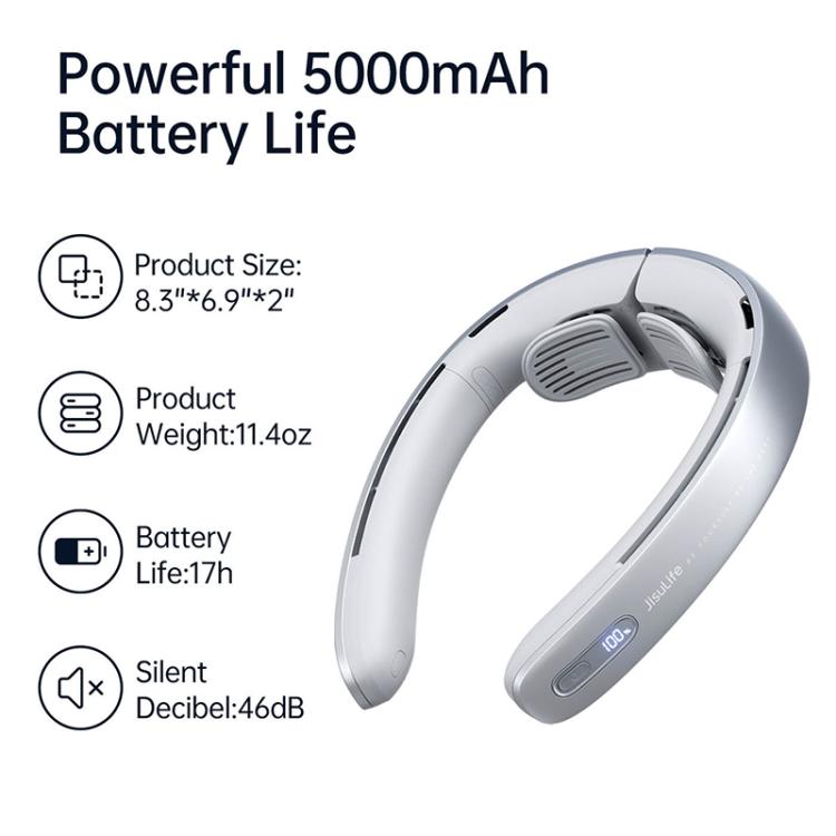 JisuLife FA45 Pro1 Neck Fan 100-Speed Dual Turbo 5000mAh