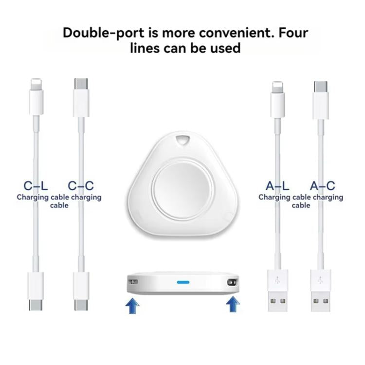 xDfind 8 Pin and Type-C Portable Smart Watch Magnetic Wireless Charger for Apple Watch