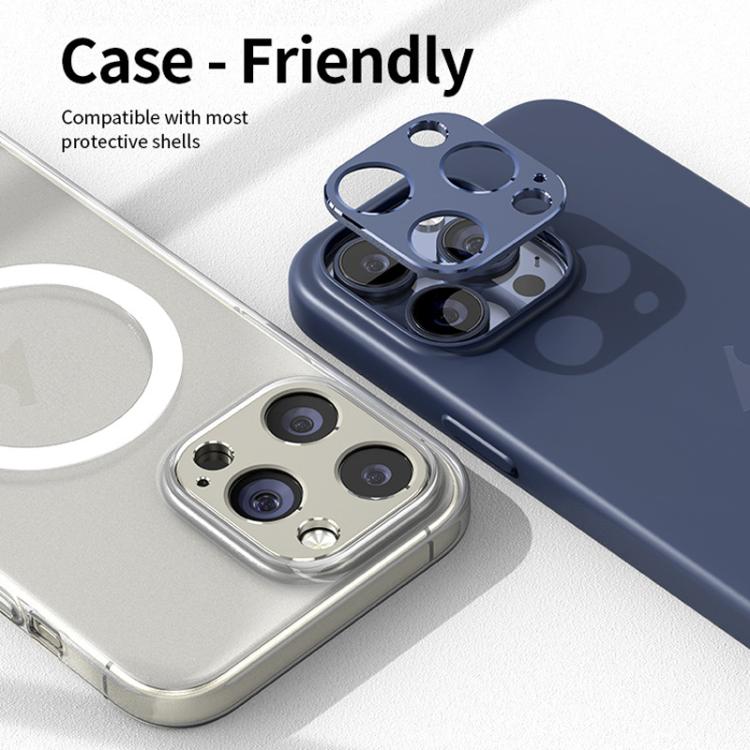 XDcase Titanium Alloy Hollow Camera Lens Protector, For iPhone 16 Pro / 16 Pro Max