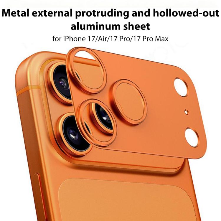 XDcase Titanium Alloy Hollow Camera Lens Protector, For iPhone Air