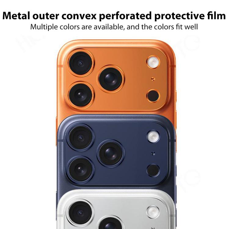 XDcase Titanium Alloy Hollow Camera Lens Protector, For iPhone Air