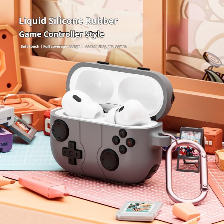 Game Console Style Wireless Earphone Silicone Case, For AirPods Pro 3