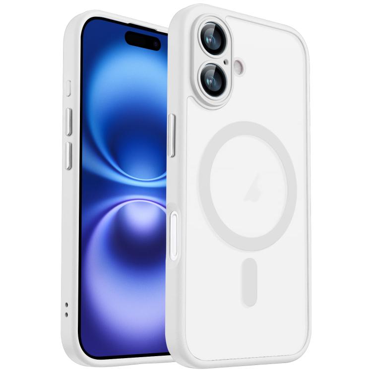 XDcase Skin Feel Magnetic Frosted Phone Case with Lens Film, For iPhone 17e / 16e, For iPhone 16 Pro Max, For iPhone 16 Pro, For iPhone 16 Plus, For iPhone 16