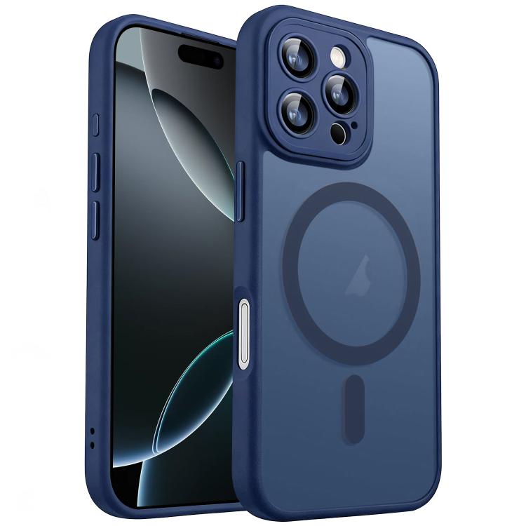 XDcase Skin Feel Magnetic Frosted Phone Case with Lens Film, For iPhone 17e / 16e, For iPhone 16 Pro Max, For iPhone 16 Pro, For iPhone 16 Plus, For iPhone 16
