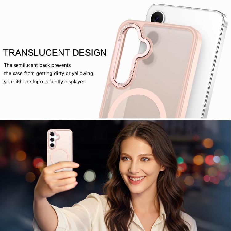 XDcase Metal Lens Frame Skin Feel Magnetic Phone Case, For Samsung Galaxy S25 5G, For Samsung Galaxy S25+ 5G, For Samsung Galaxy S25 Ultra 5G, For Samsung Galaxy S24 Ultra 5G