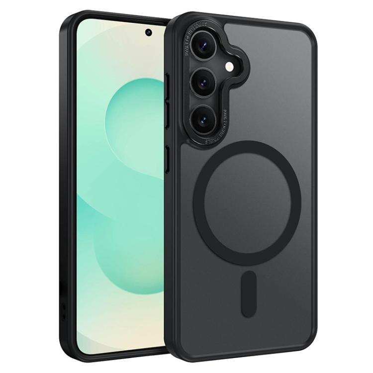 XDcase Metal Lens Frame Skin Feel Magnetic Phone Case, For Samsung Galaxy S25 5G, For Samsung Galaxy S25+ 5G, For Samsung Galaxy S25 Ultra 5G, For Samsung Galaxy S24 Ultra 5G