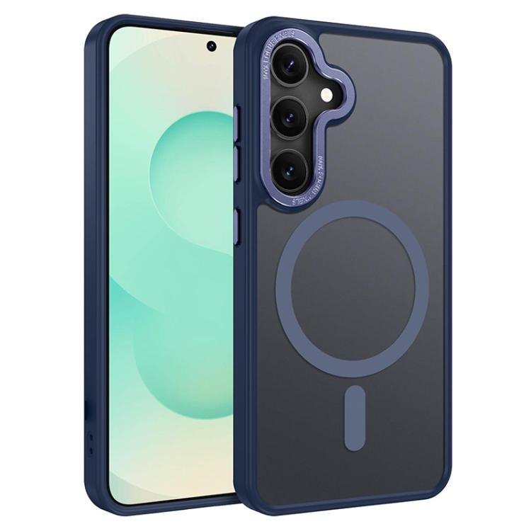 XDcase Metal Lens Frame Skin Feel Magnetic Phone Case, For Samsung Galaxy S25 5G, For Samsung Galaxy S25+ 5G, For Samsung Galaxy S25 Ultra 5G, For Samsung Galaxy S24 Ultra 5G