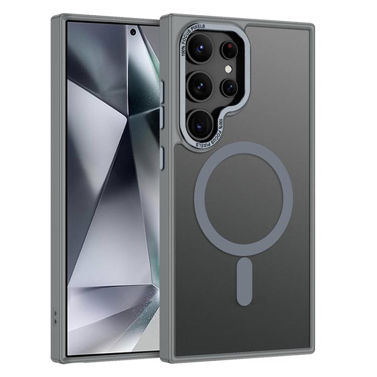 XDcase Metal Lens Frame Skin Feel Magnetic Phone Case, For Samsung Galaxy S25 5G, For Samsung Galaxy S25+ 5G, For Samsung Galaxy S25 Ultra 5G, For Samsung Galaxy S24 Ultra 5G