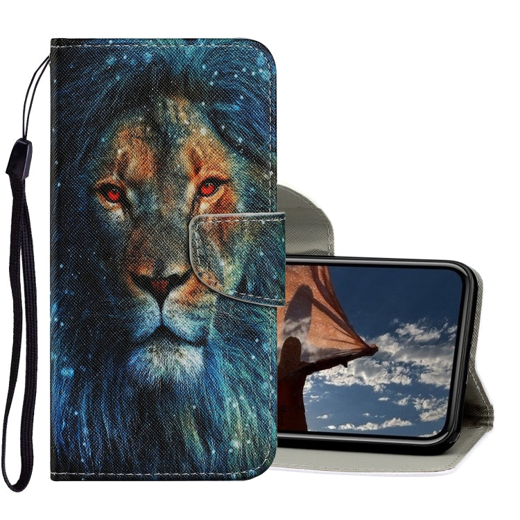 Coloured Drawing Pattern Horizontal Flip PU Leather Case with Holder & Card Slots & Wallet & Lanyard, For iPhone XS Max